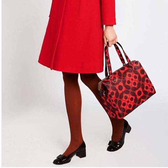 Orla Kiely Bags Ok Flower Tile Zip Messenger Bag Poshmark